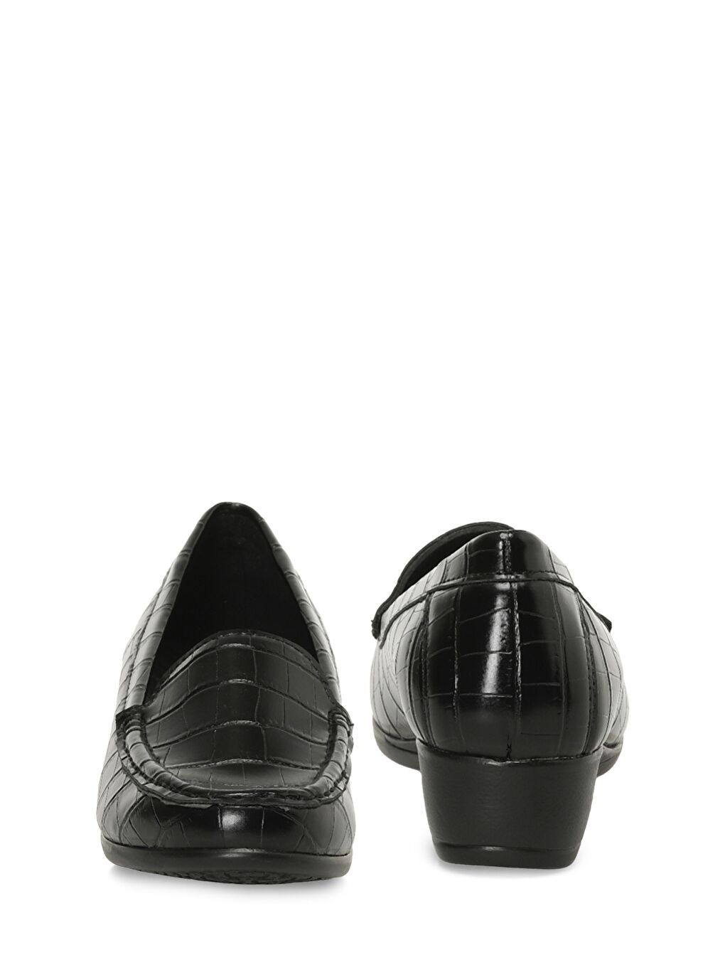 166524.Z4PR Siyah Kadın Loafer-4