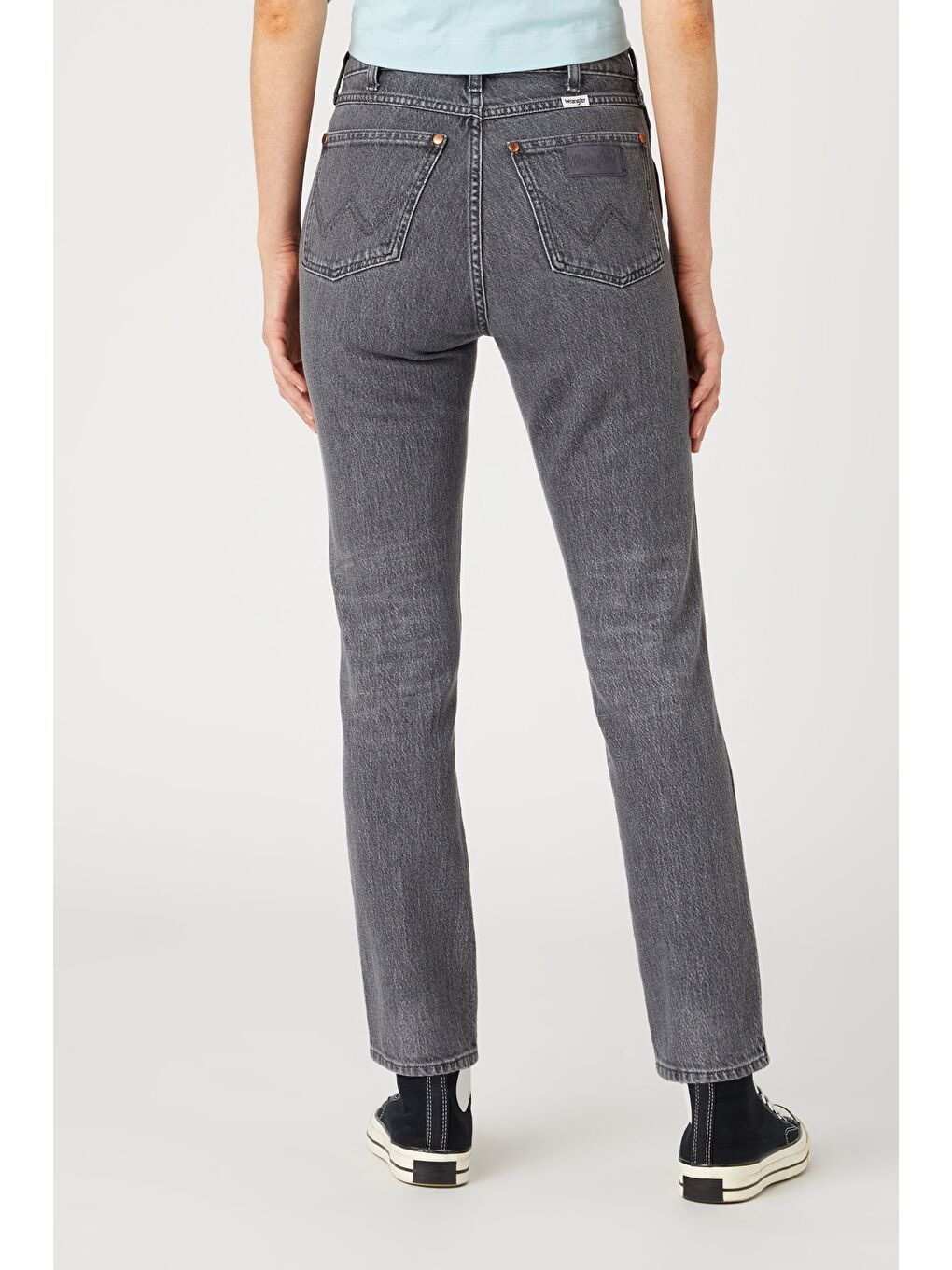 Siyah Walker Fit Dar Kesim Normal Bel Esnek Jean Jean Pantolon-4