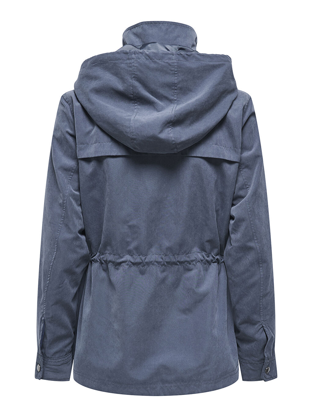 Only Indigo Onlnewstarline Regular Fit Kapüşonlu Cepli Mevsimlik Kadın Mont 15218612 - 6