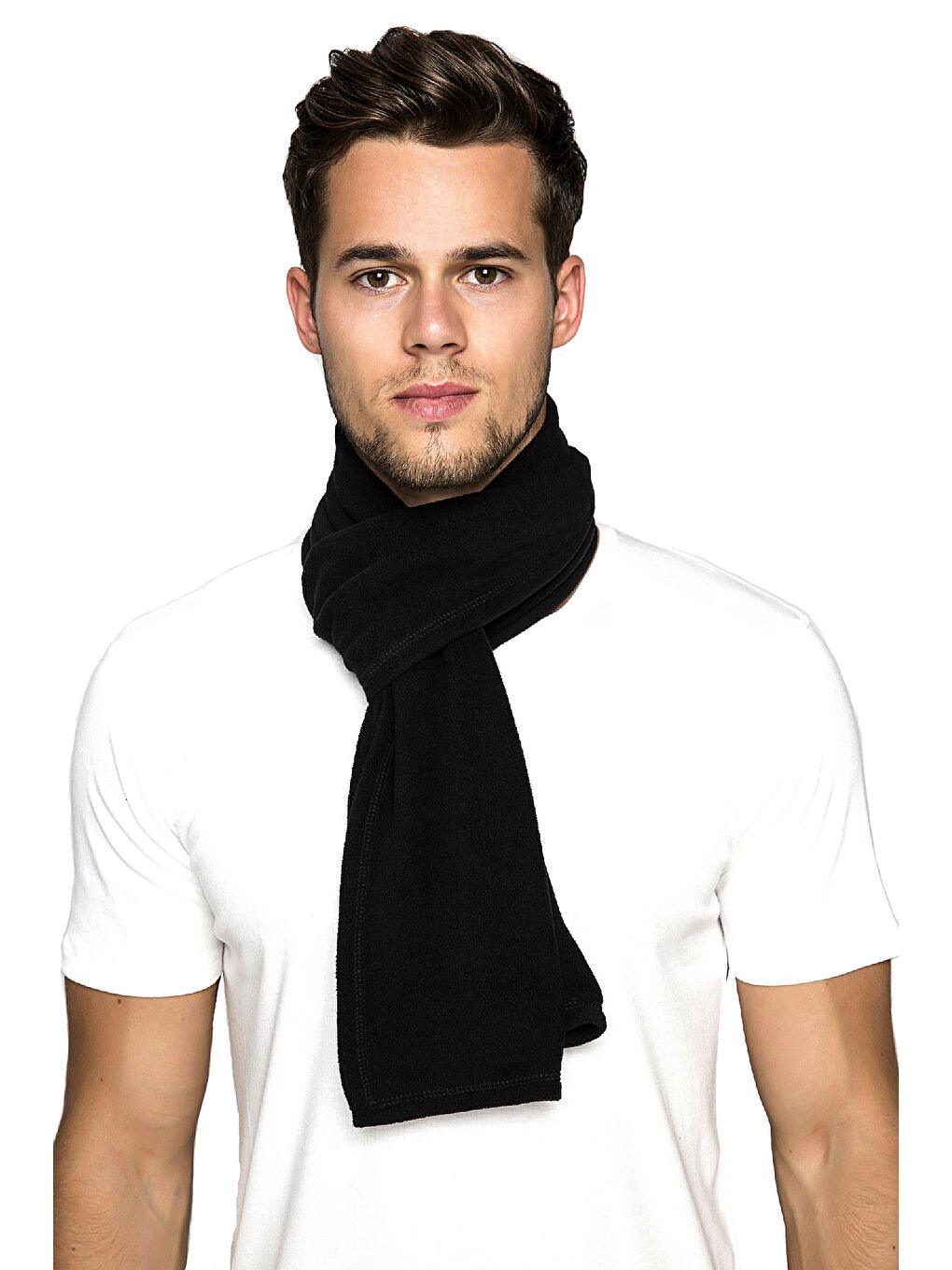 Siyah Polar Atkı SİYAH