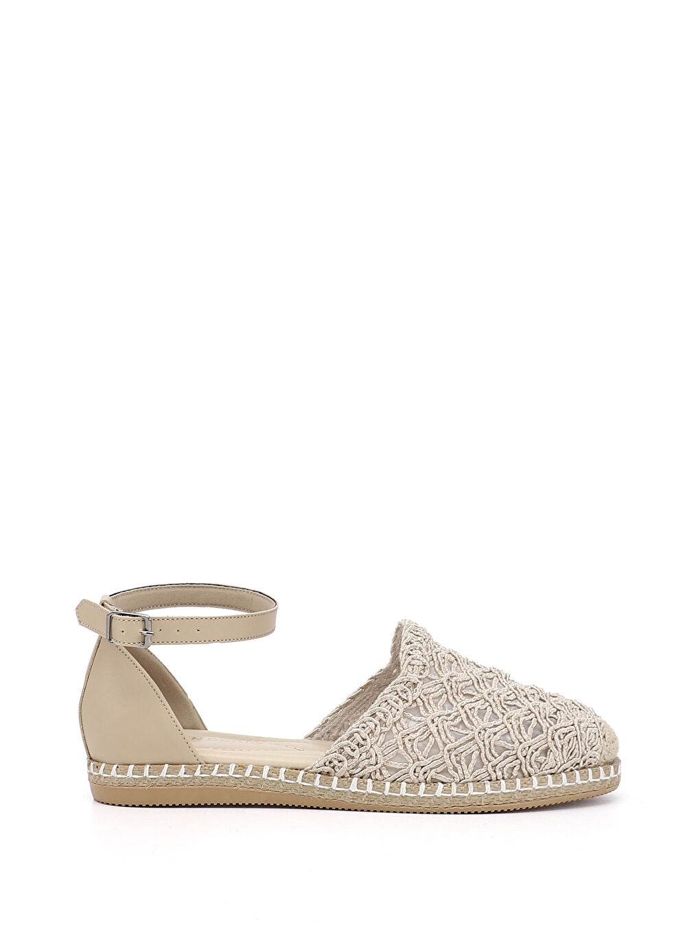 Bej Kadın BEJ-TEN RENGİ Bilek Bağlı Sandalet