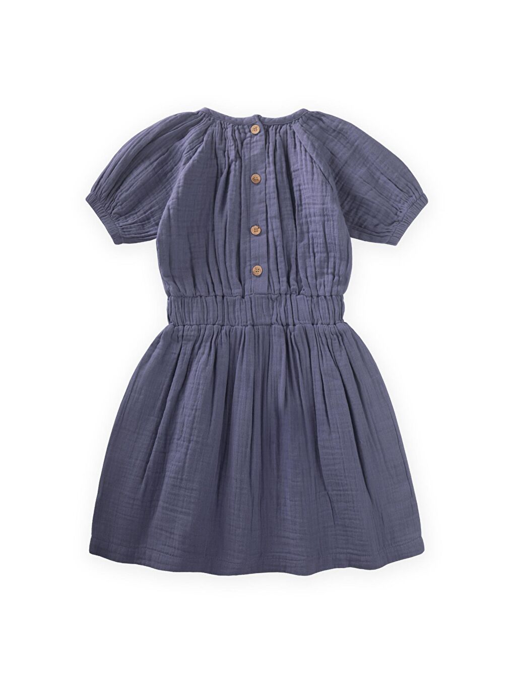 Gri Kız Çocuk Elbise-3
