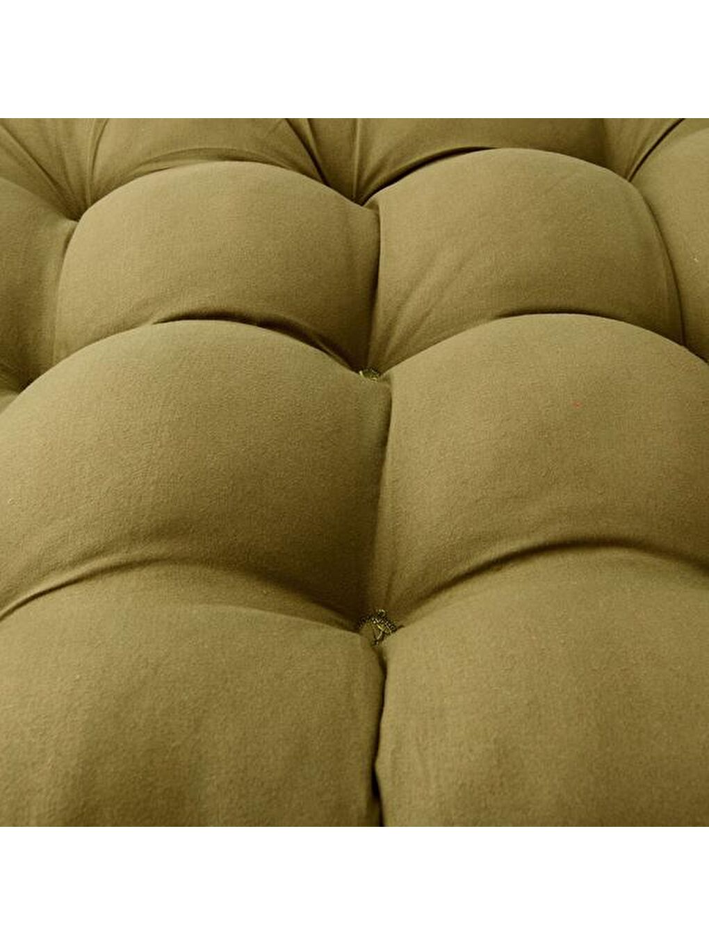 Soft Grand Carre Sandalye Minderi - Haki - 50x50 cm-1