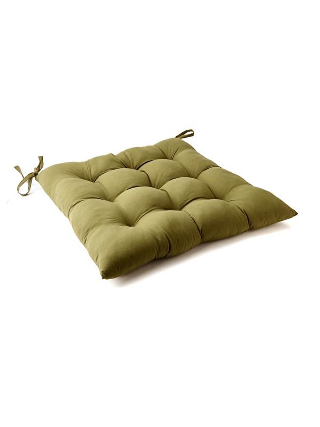 Soft Grand Carre Sandalye Minderi - Haki - 50x50 cm-2