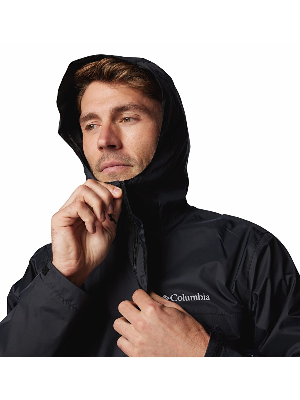 Columbia Siyah Watertight II Jacket Erkek Yağmurluk RM2433-012 - 3