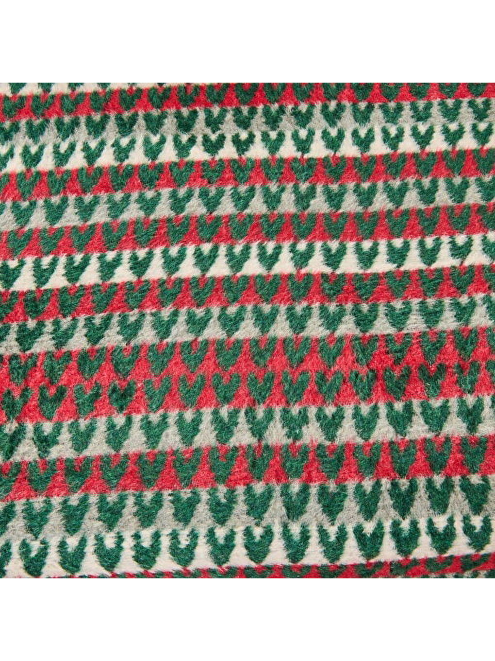 Soft Bliss Pamuklu Çift Kişilik Battaniye - Yeşil - 200x220 cm-3