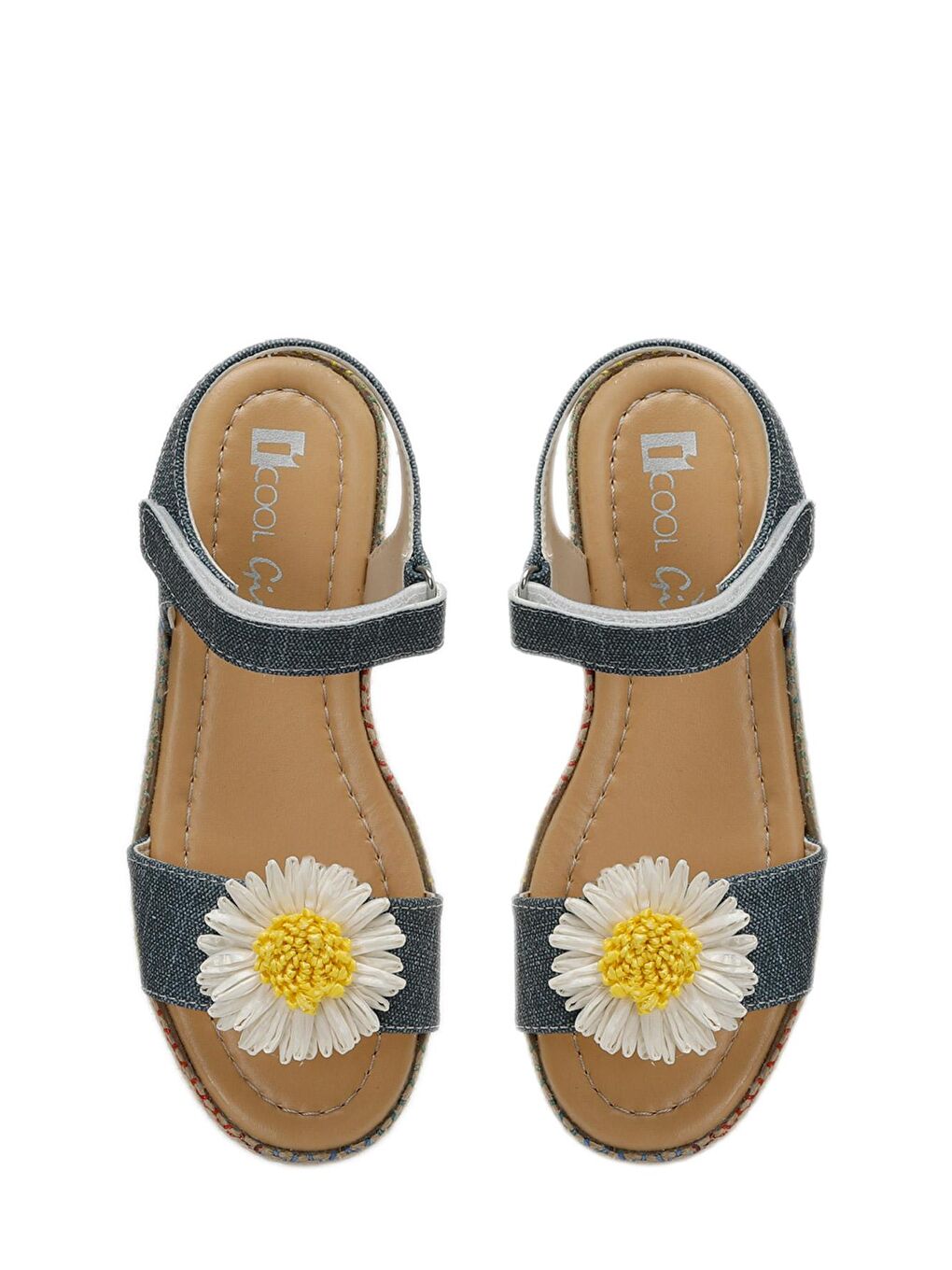 SOLE 4FX Mavi Kız Çocuk Sandalet-3