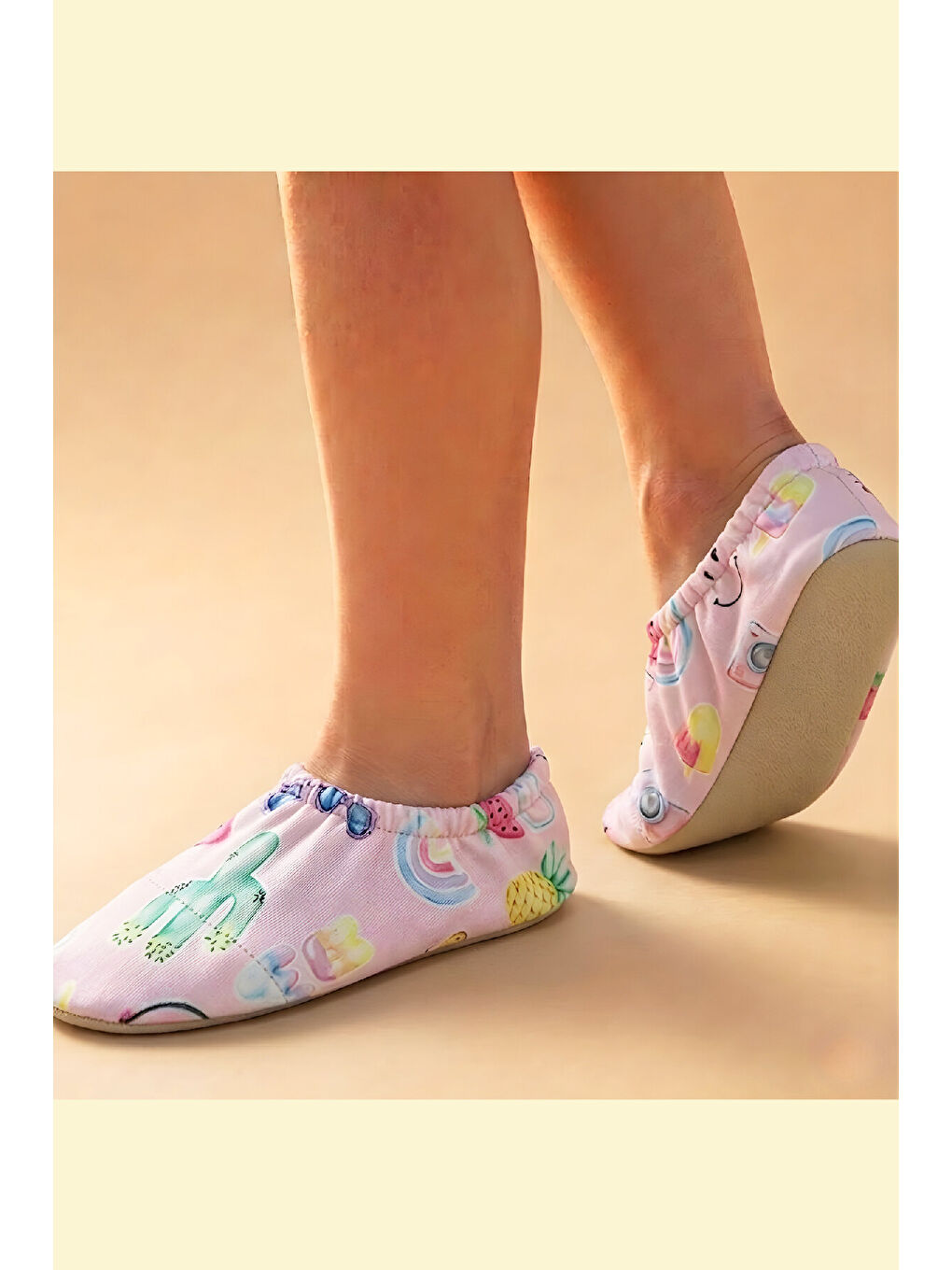 Pembe Kız Çocuk Deniz Ayakkabısı/Patiği 18-32 Beden 12630B-1