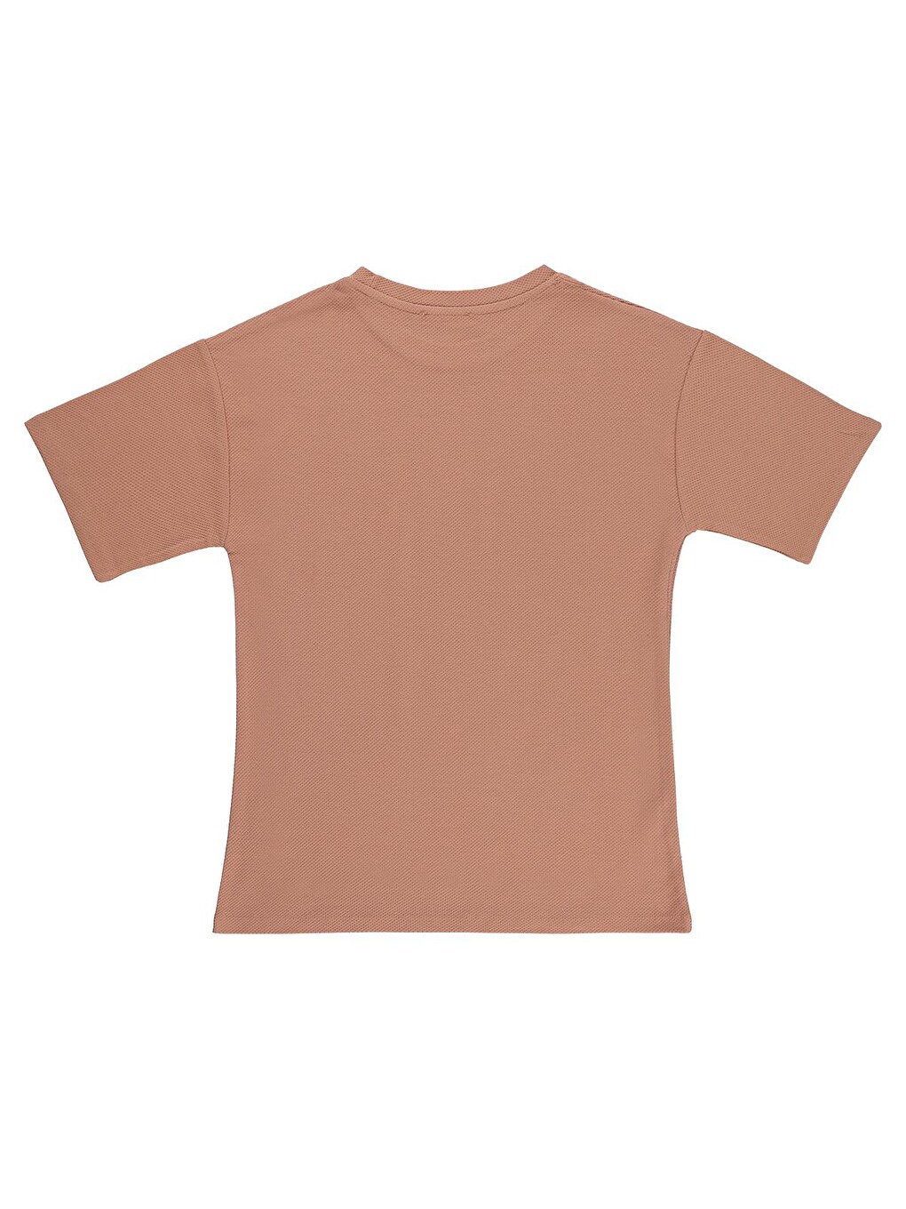 Pembe Boys Basic Petek 10-13 Yaş Tişört - Pudra-1