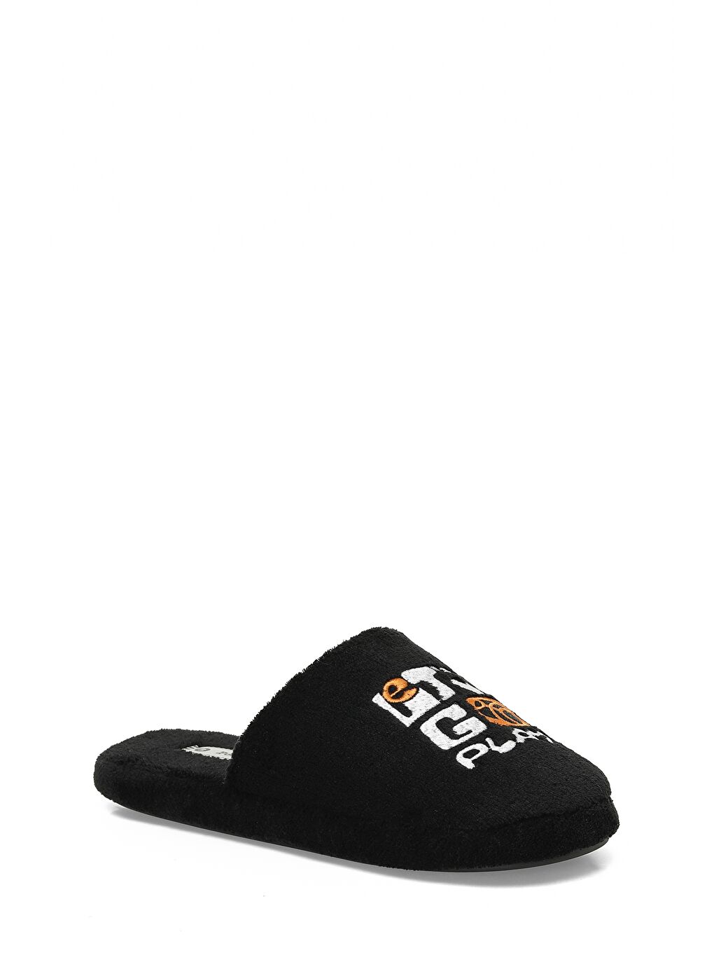 608080.M4PR Siyah Erkek Ev Terliği-1