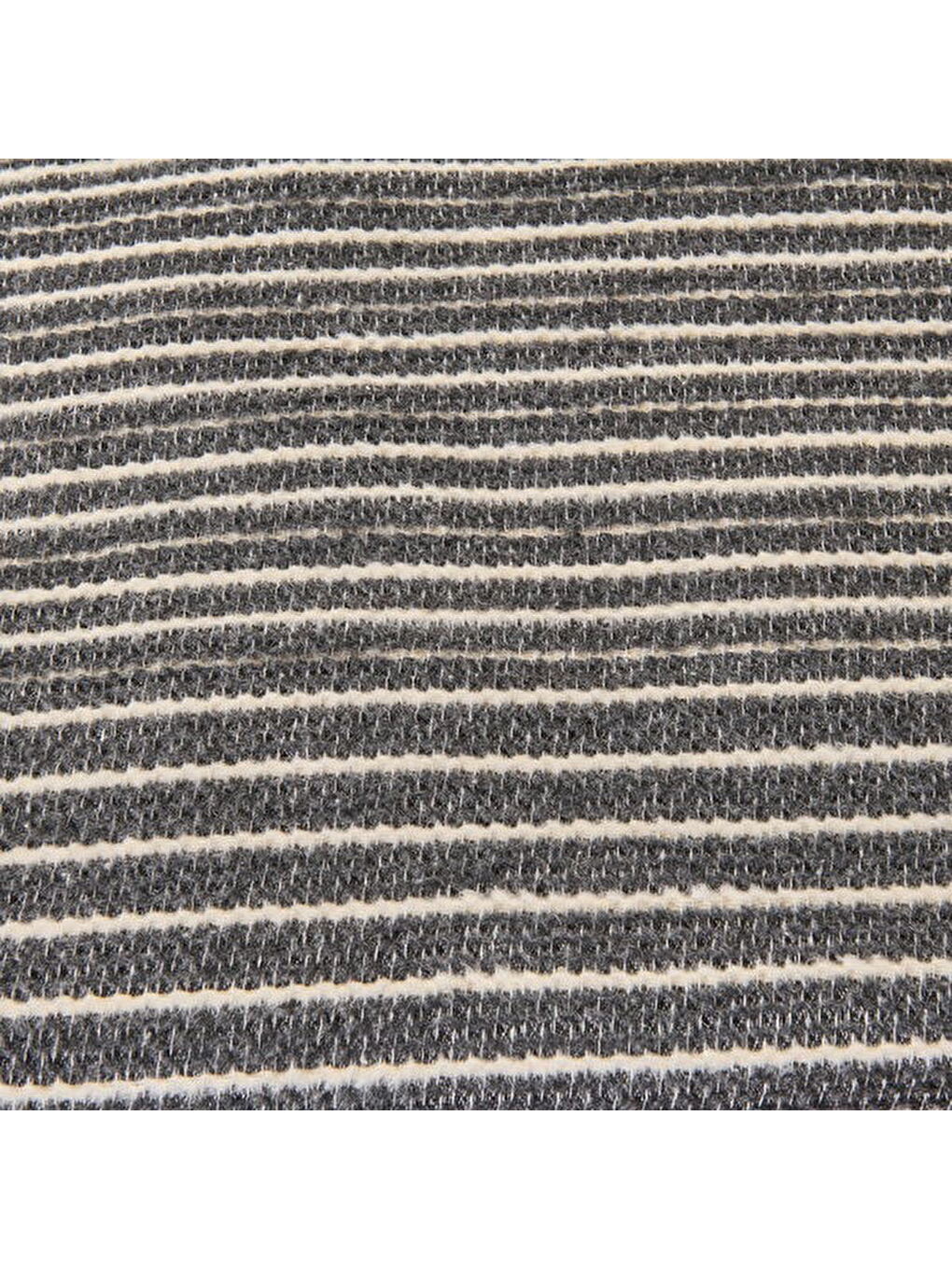 Soft Victor Pamuklu Çift Kişilik Battaniye - Antrasit - 200x220 cm-2