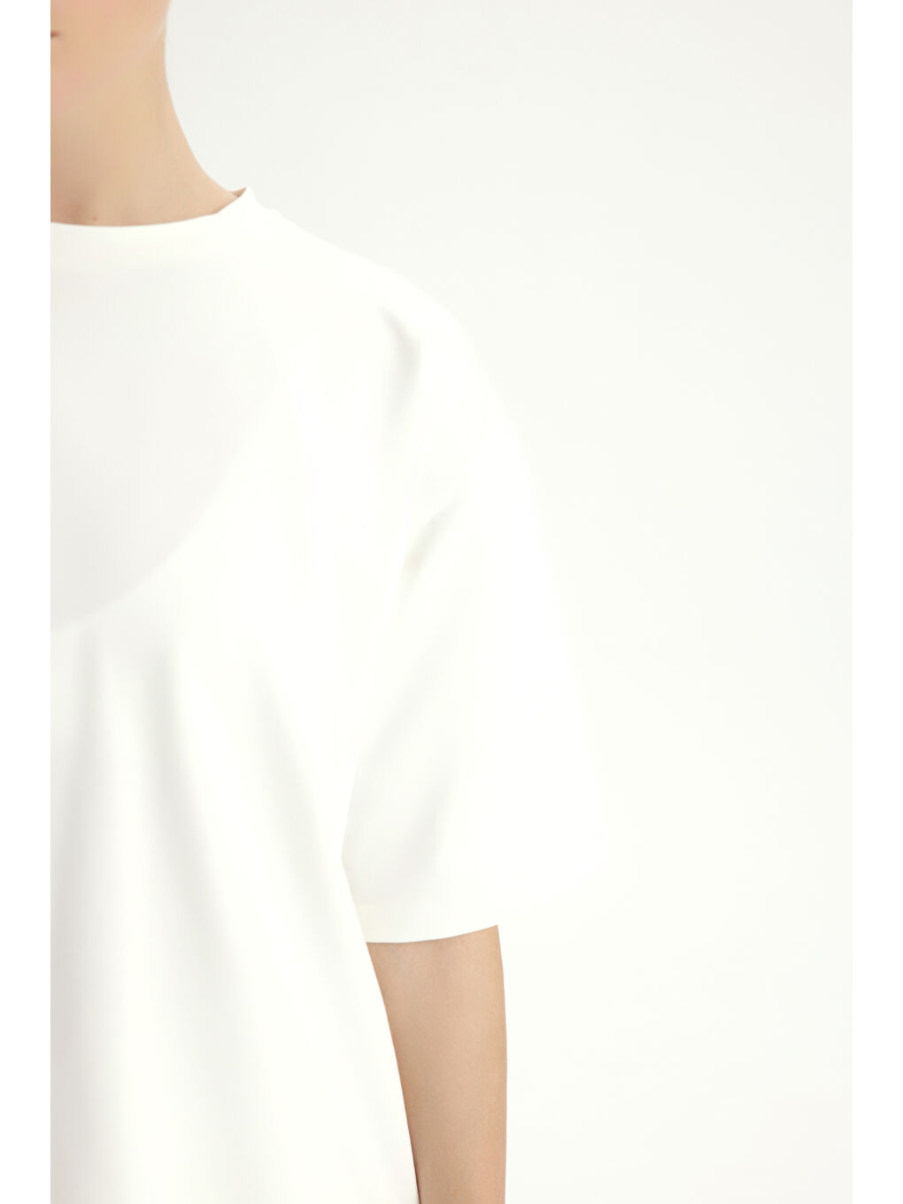 Bruges Oversize Ekru T-Shirt Eşofman Takım-6