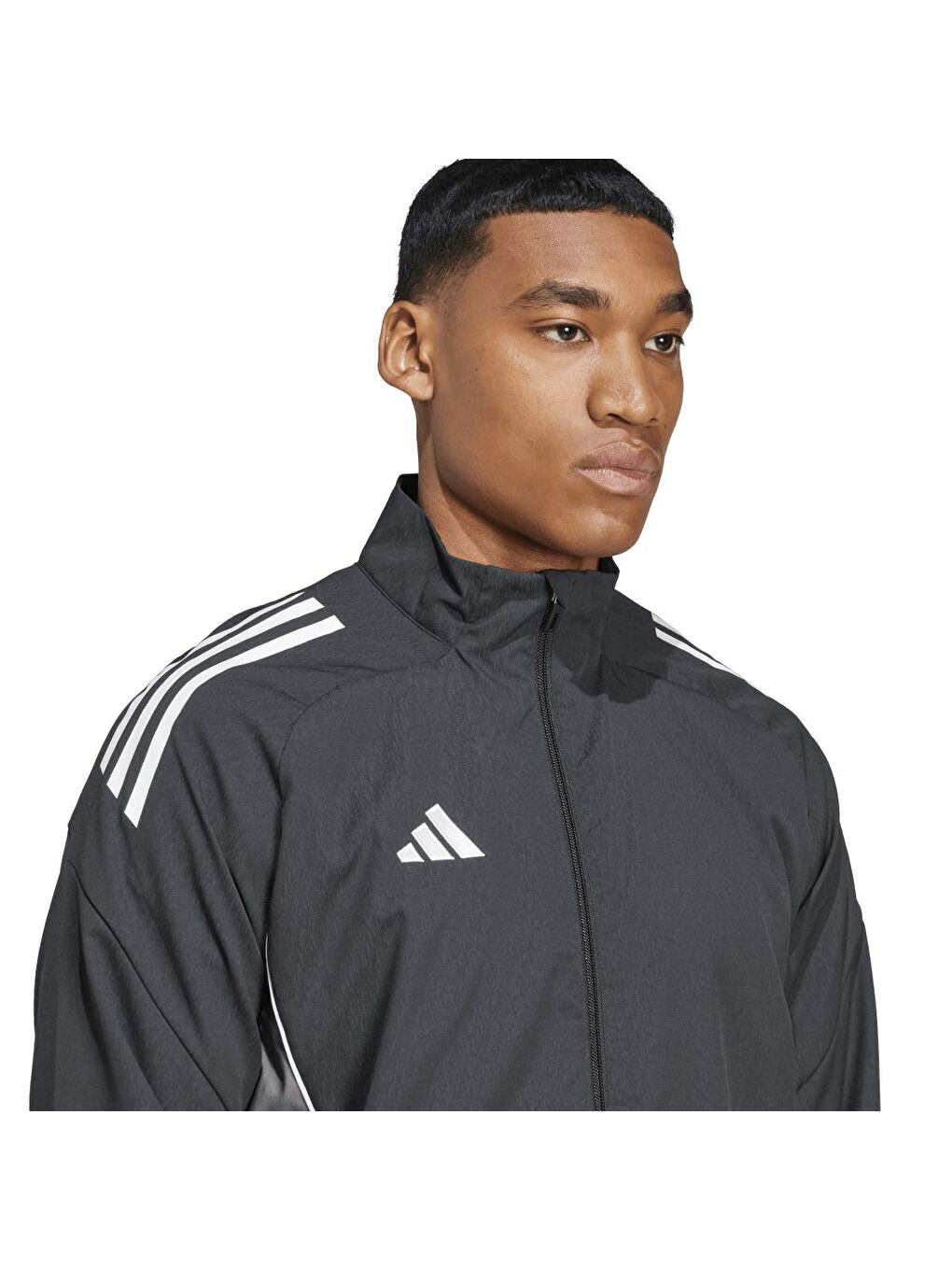 Tiro25C Pre Jkt Erkek Siyah Dik Yaka Ceket-2