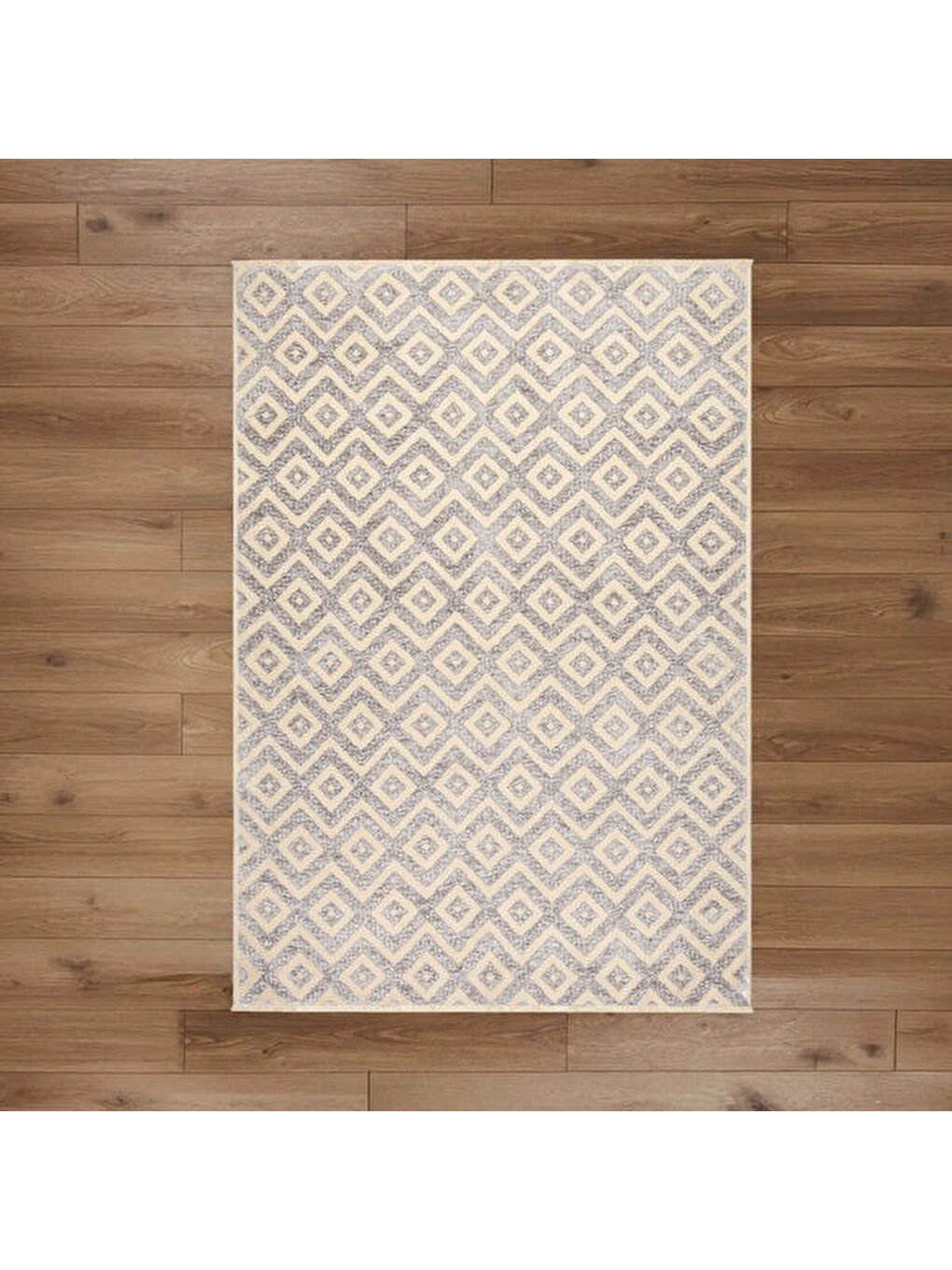 Soft Lomond Dekoratif Halı - Gri - 160x230 cm