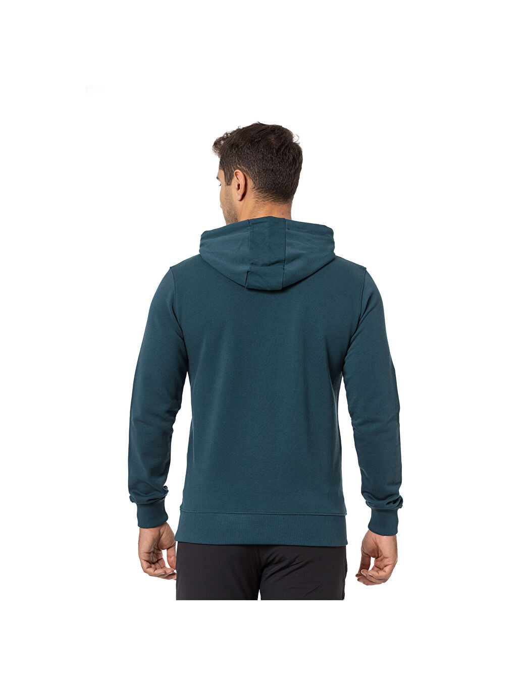 Tommy Hoody Erkek Yeşil Kapüşonlu Sweatshirt-4