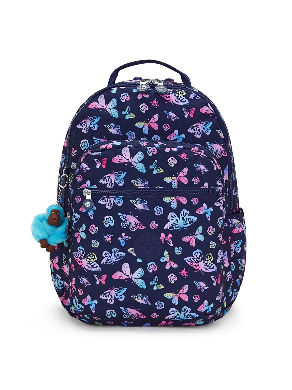 Kipling Lacivert Seoul Lap Okul Çantası Butterfly Fun KI5816F5K