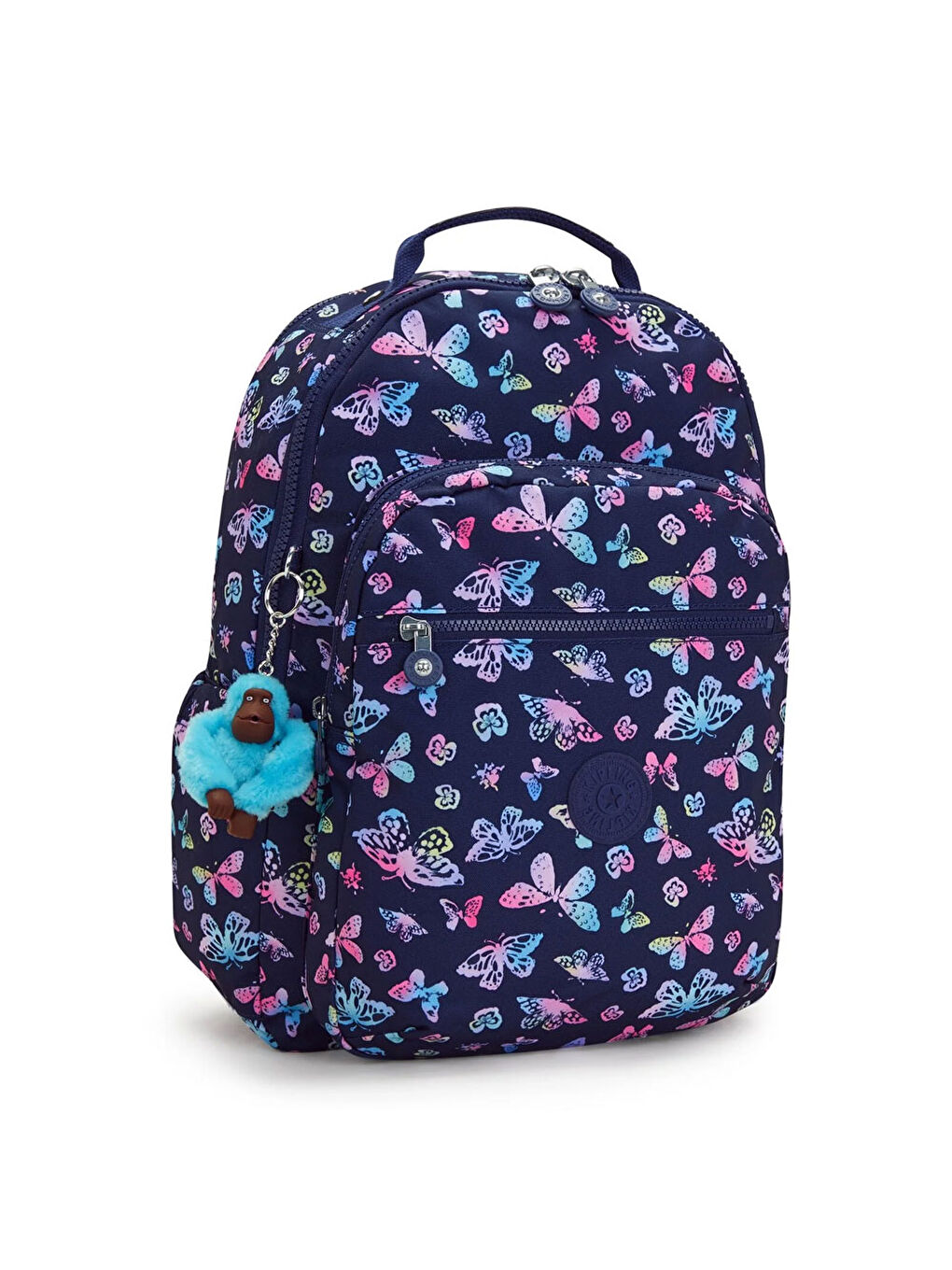 Kipling Lacivert Seoul Lap Okul Çantası Butterfly Fun KI5816F5K - 1