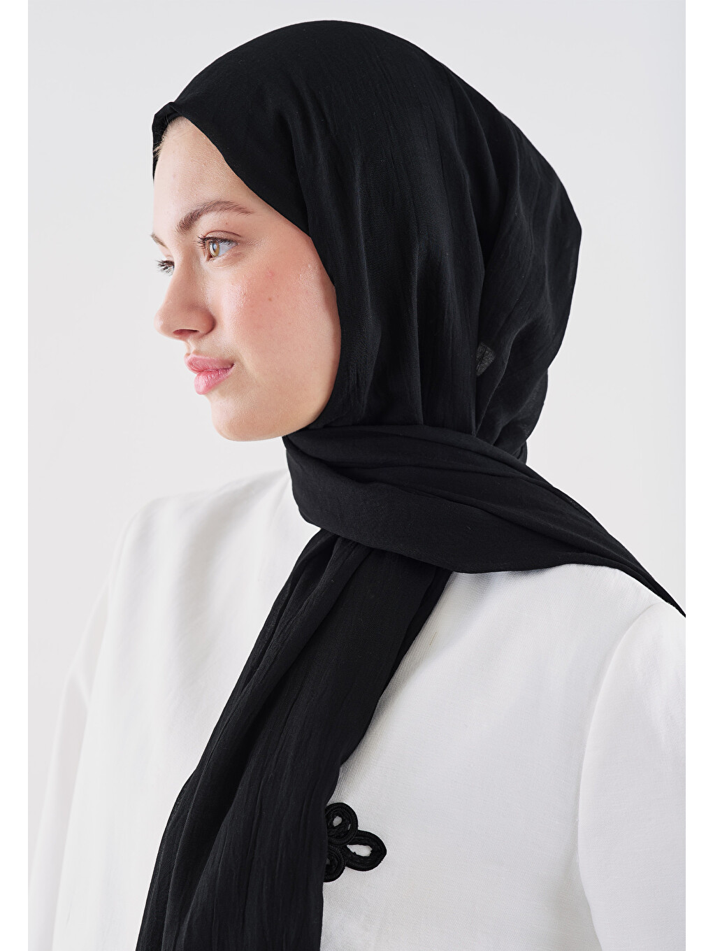 Dubai Premium Şal Siyah-1