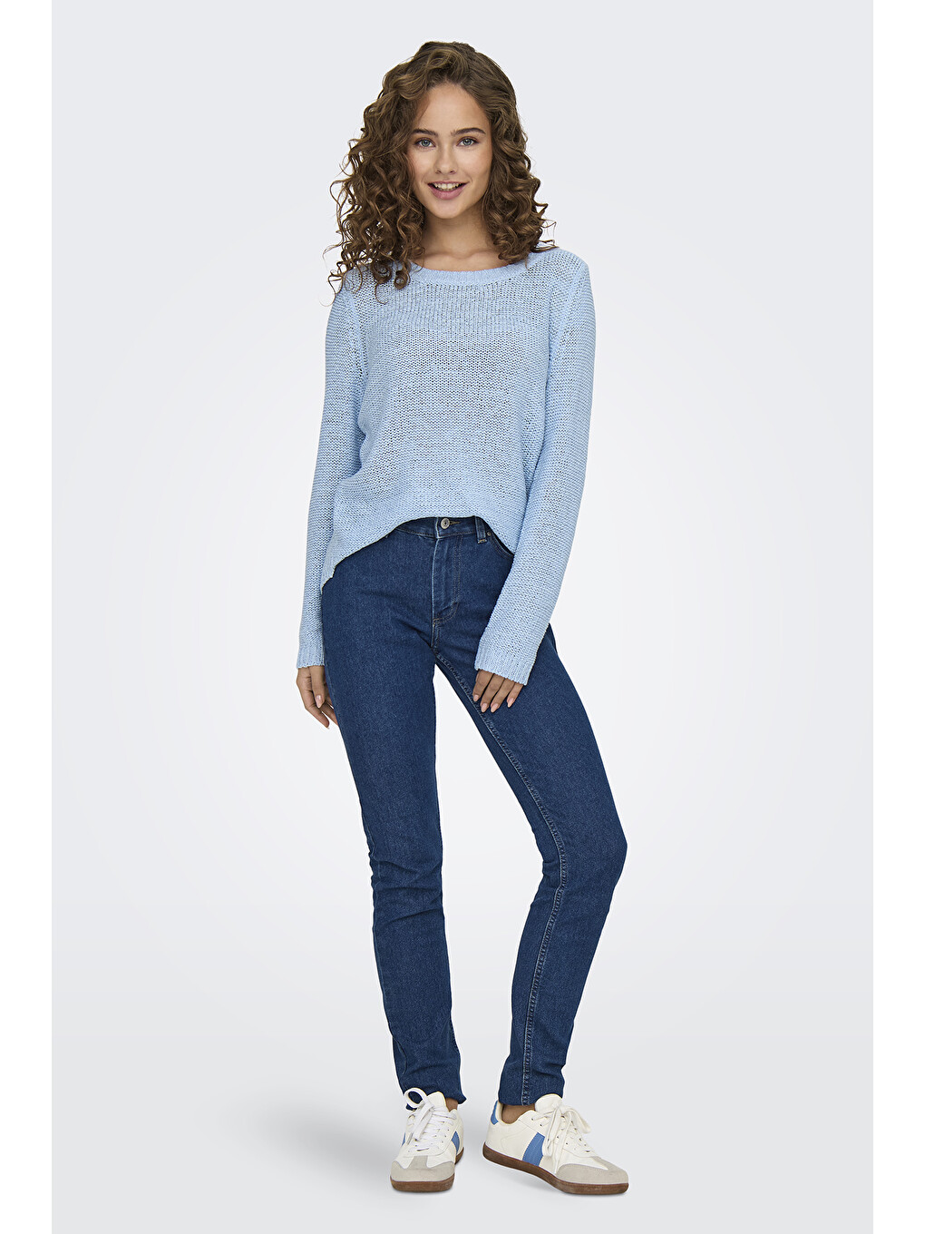 Mavi Onlgeena Regular Fit Bisiklet Yaka Örme Kadın Kazak 15113356a-1