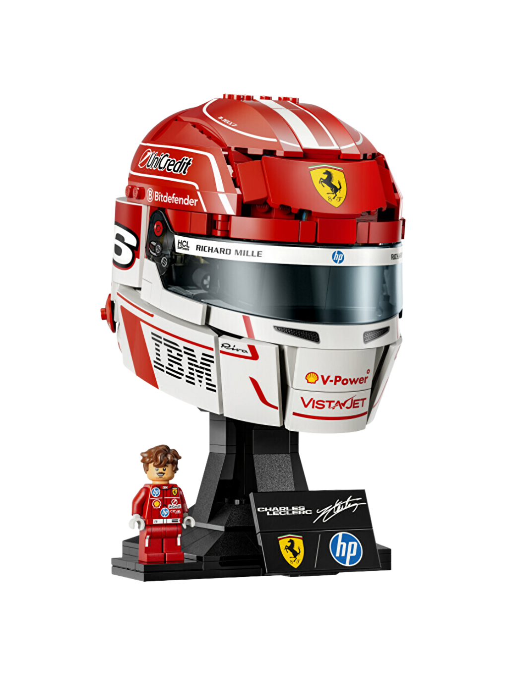 Editions Scuderia Ferrari Hp Charles Leclerc Kaskı 43014-2