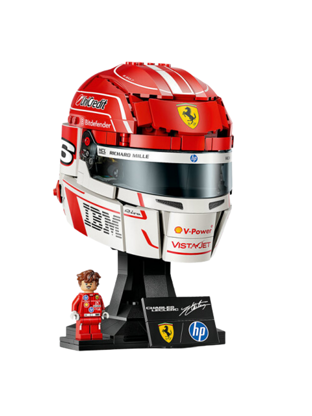 Editions Scuderia Ferrari Hp Charles Leclerc Kaskı 43014-3