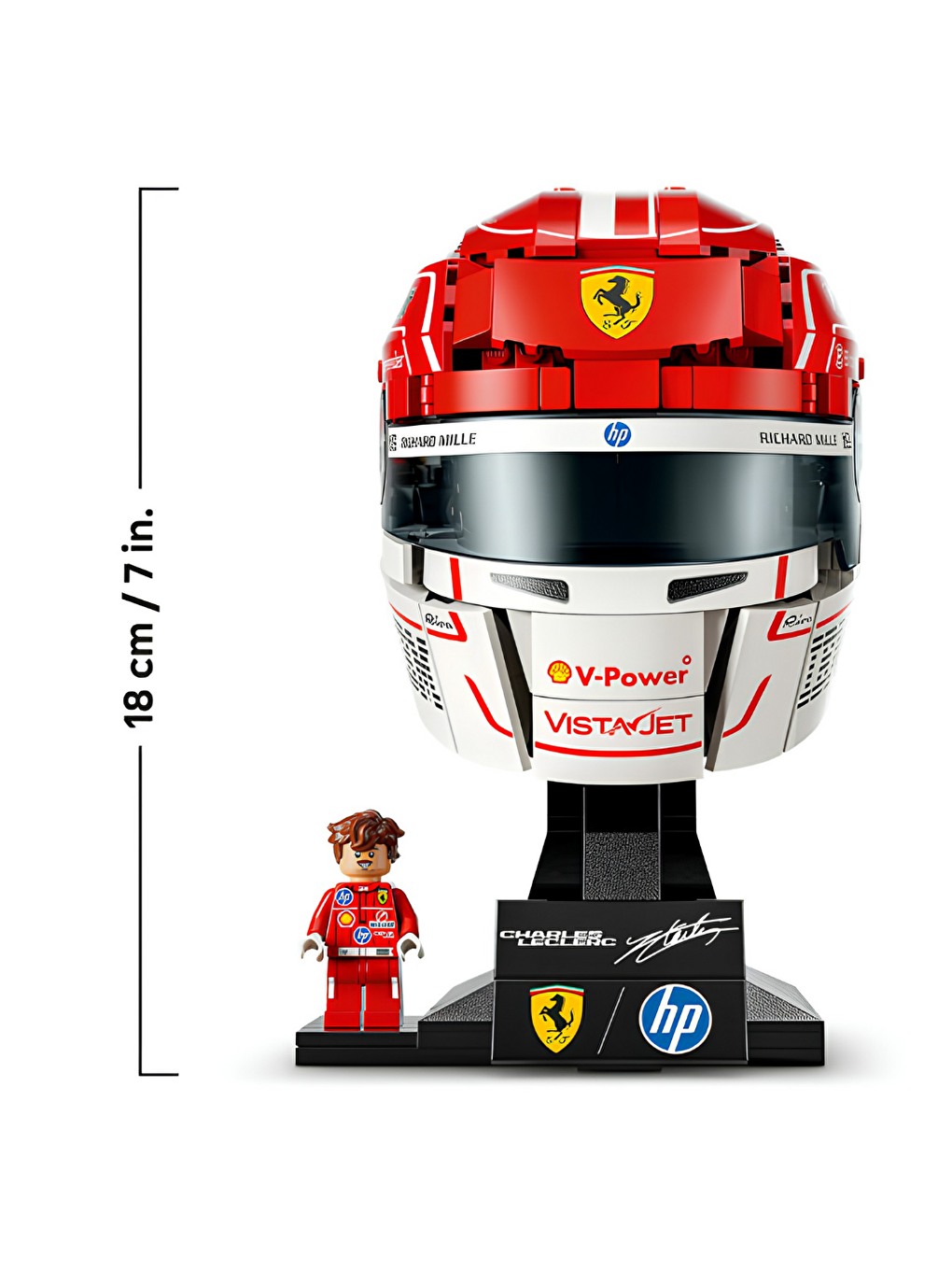 Editions Scuderia Ferrari Hp Charles Leclerc Kaskı 43014-5