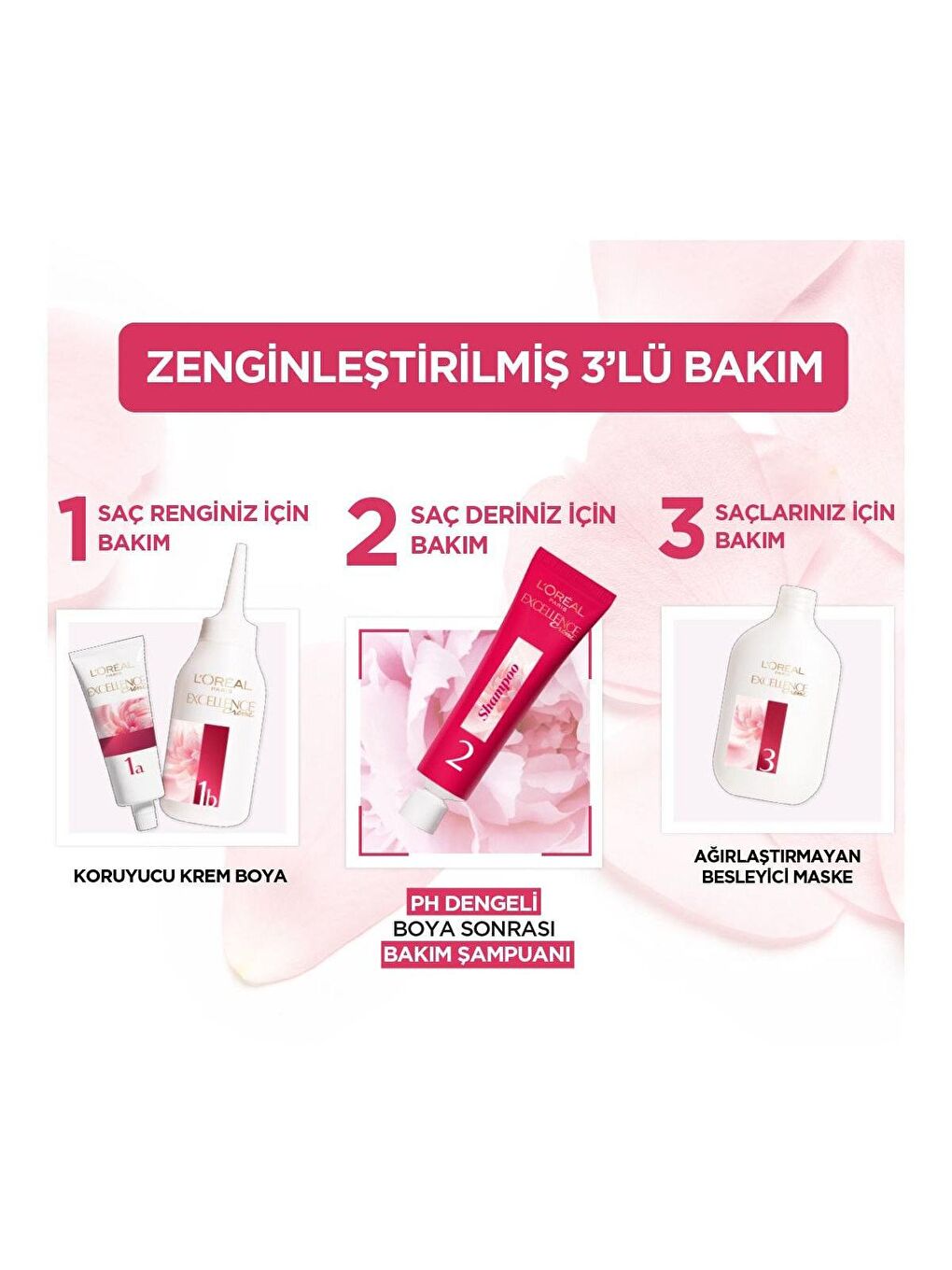 Paris Excellence Creme 8.1 Koyu Sarı Küllü Saç Boyası x 2 Adet-4