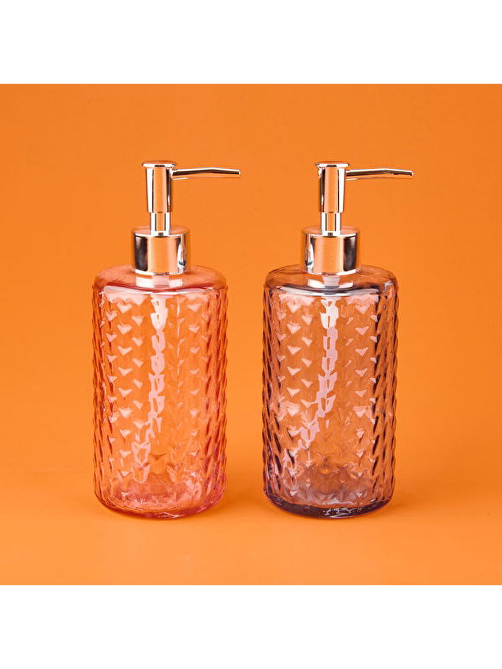 Karışık MNB03672 Cam Sıvı Sabunluk - Asorti - 20 cm-3