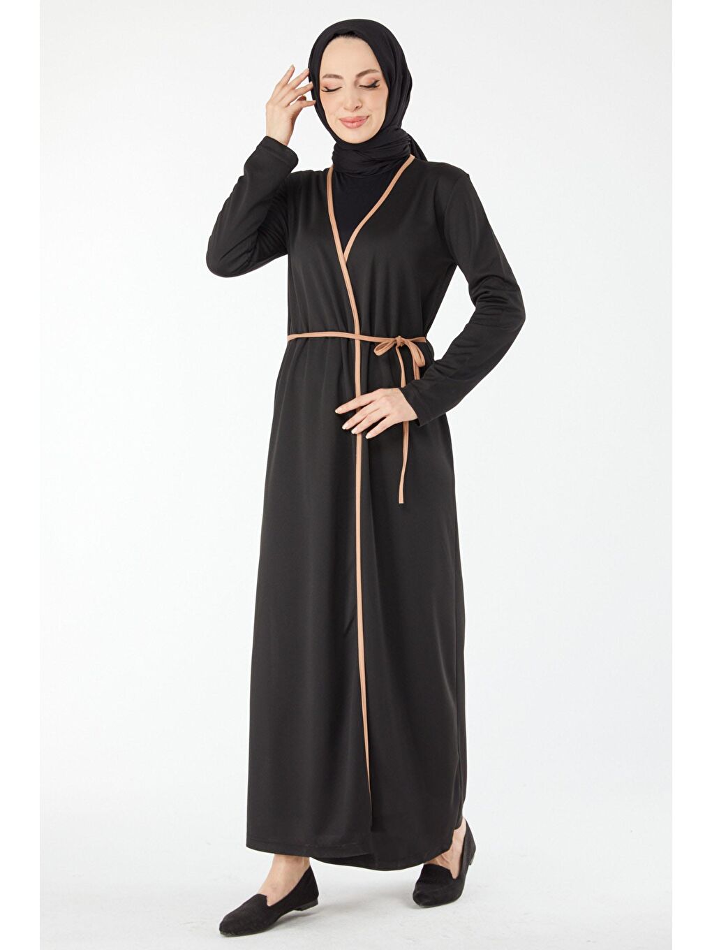 Ceket Yaka Kadın Siyah - 13114-1