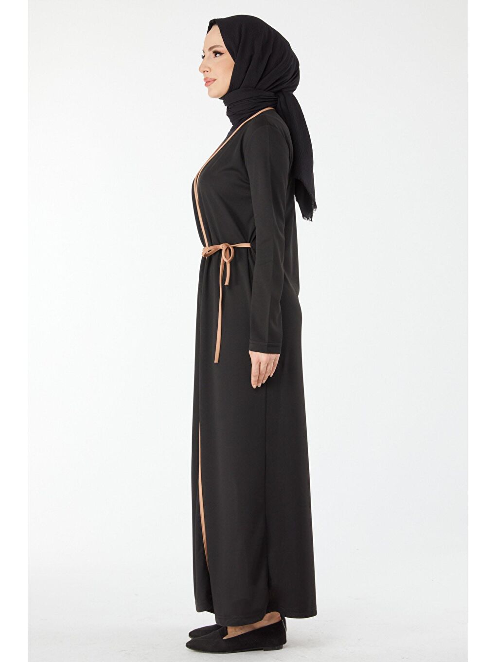 Ceket Yaka Kadın Siyah - 13114-2