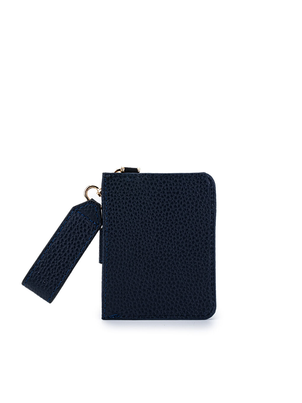 Suni Deri Kadın Kartlık Lacivert MN100-3