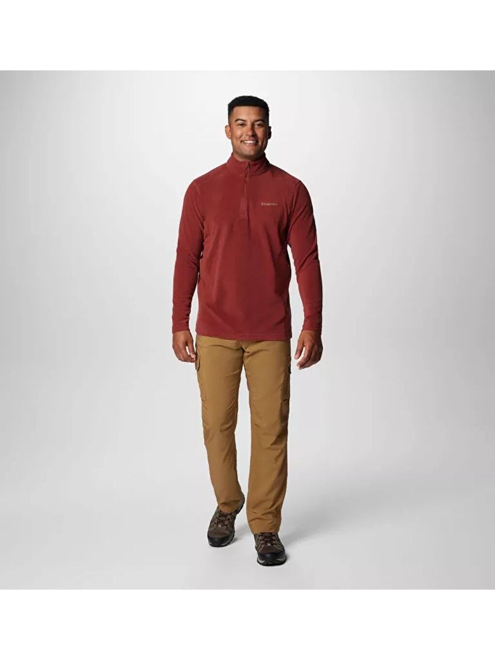 Columbia Bordo Men’s Klamath Range™ II Half Zip Fleece Pullover Erkek Yarım Fermuarlı Polar AM6558 - 2