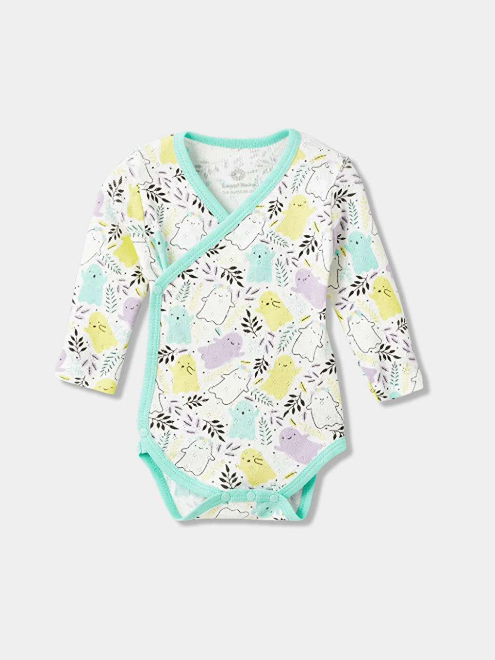 Yeşil Uzun Kollu Kız Bebek Jakarlı Takım-1