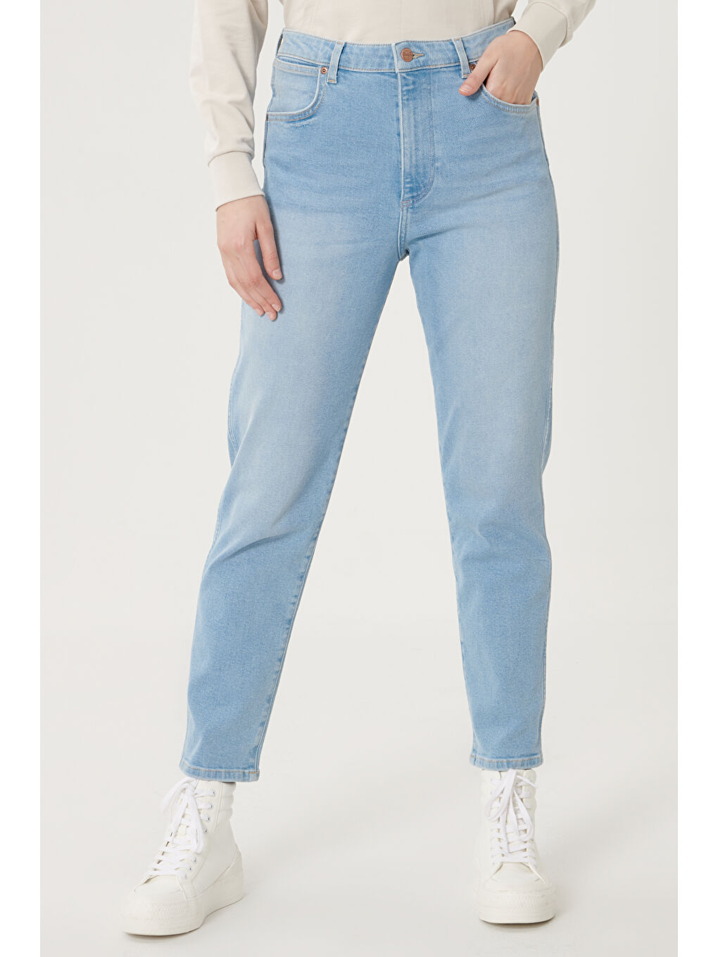 Mavi Mom Denim Esnek Jean Jean Pantolon-3