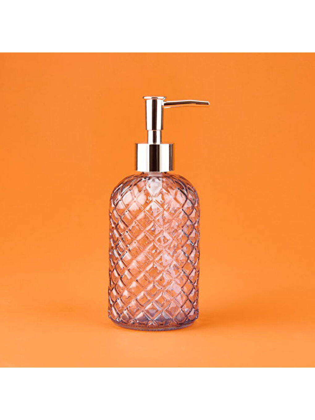 Karışık MNB03671 Cam Sıvı Sabunluk - Asorti - 20 cm