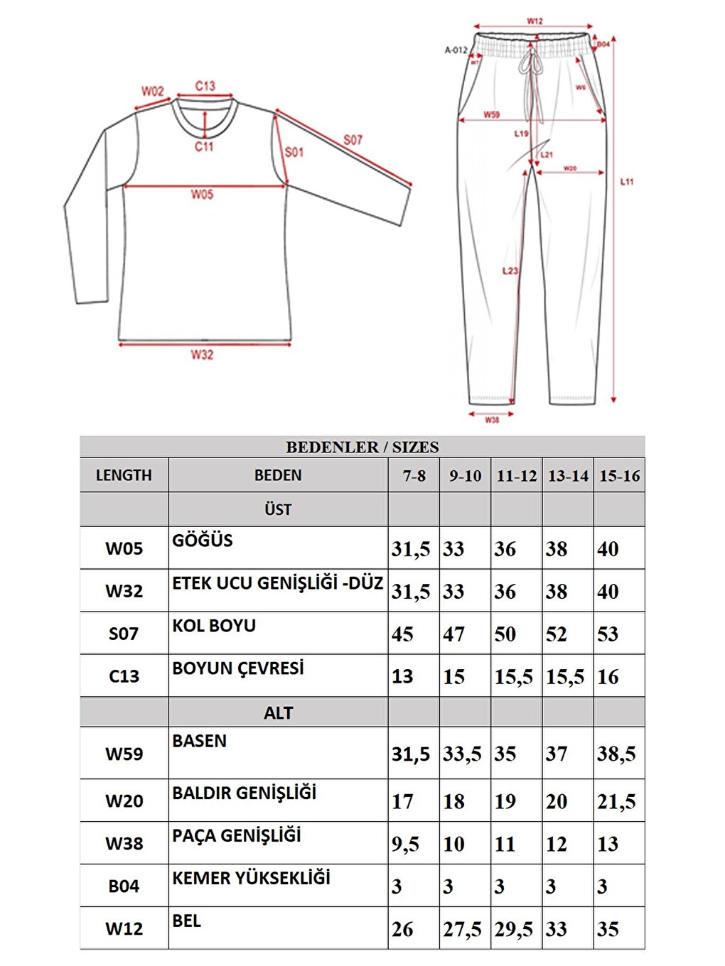 Erkek Çocuk Uzun Kol Bisiklet Yaka Termal Takım 405160 Ekru-3