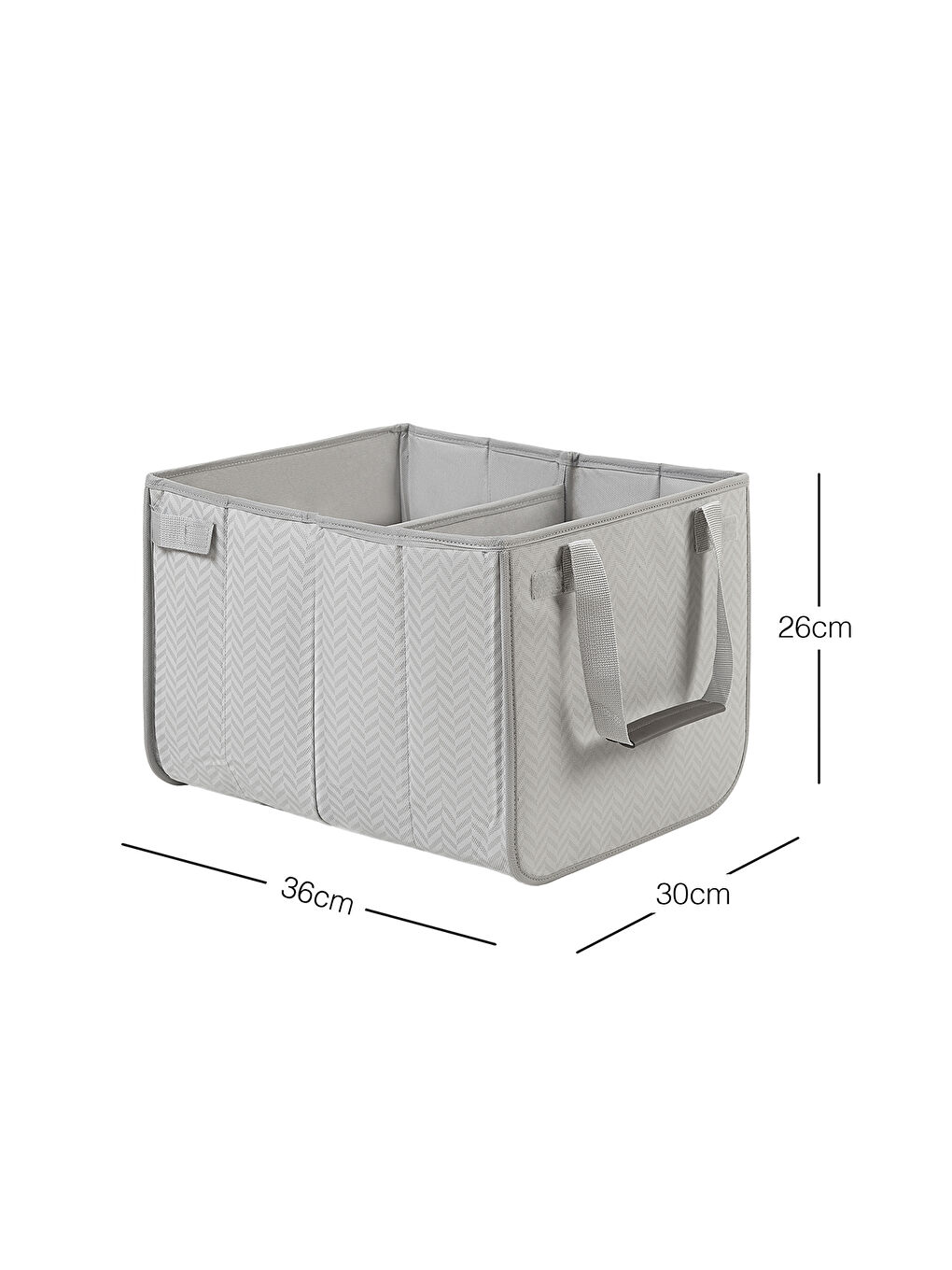 Gri Düzenleyici 31 x 36 x 27 cm