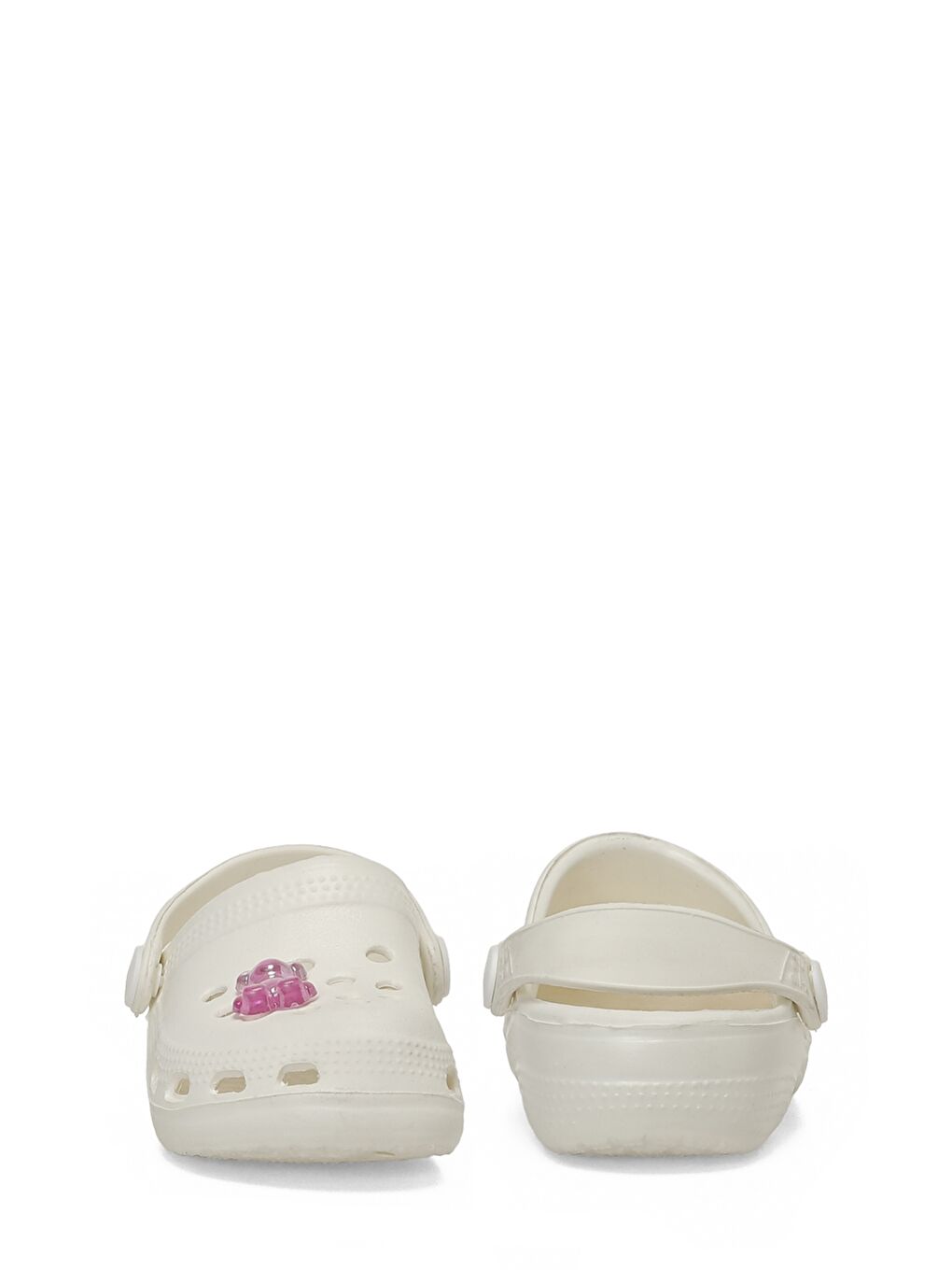 Bej FROG B 6FX Krem Kız Bebek Sabo Terlik-4