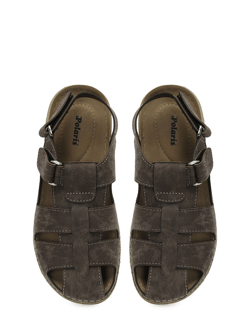 Bej 408123.M5FX Vizon Erkek Sandalet-3