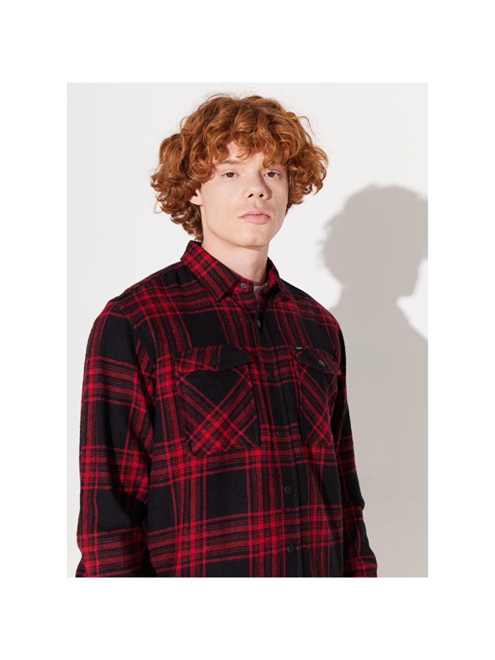 Erkek Siyah Klasik Yaka Gömlek-1