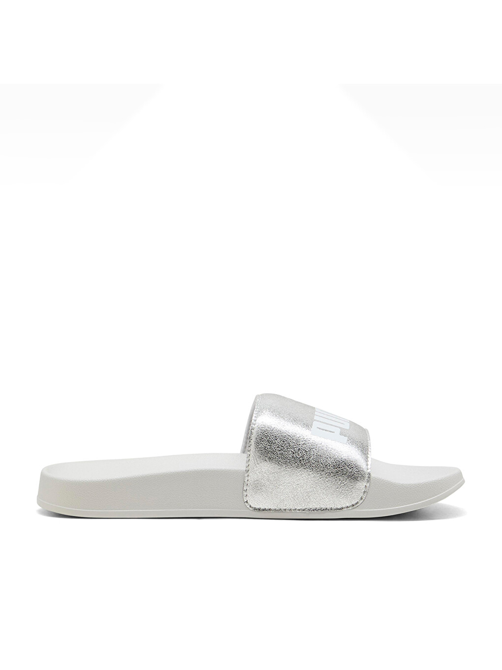 Gri Leadcat 2.0 Metallic Whisper Kadın Gümüş Terlik-1