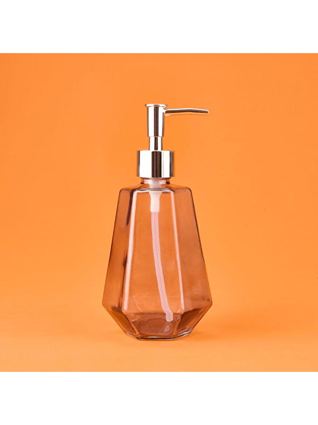 Karışık MNB03669 Cam Sıvı Sabunluk - Asorti - 20 cm