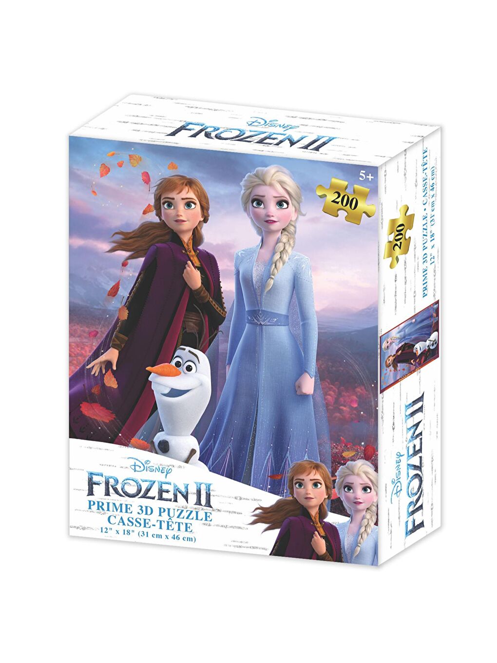 Prime 3D Renksiz Frozen 200 Parça Puzzle 33030