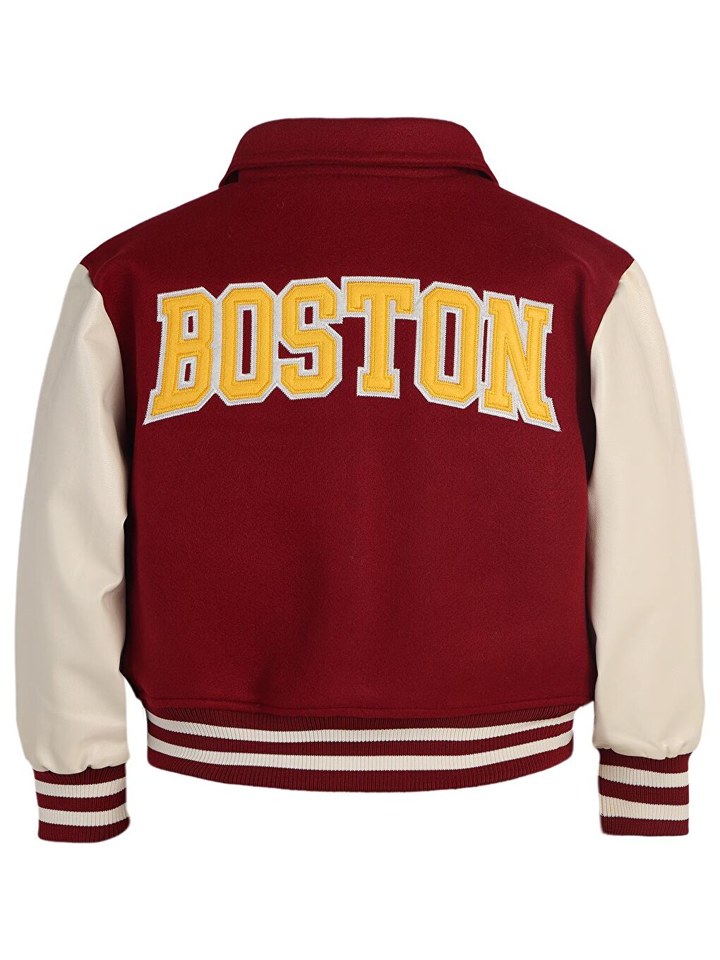 Boys 1986 Dinozor Armalı 6-9 Yaş Ceket - Bordo 8-9 Yaş-2