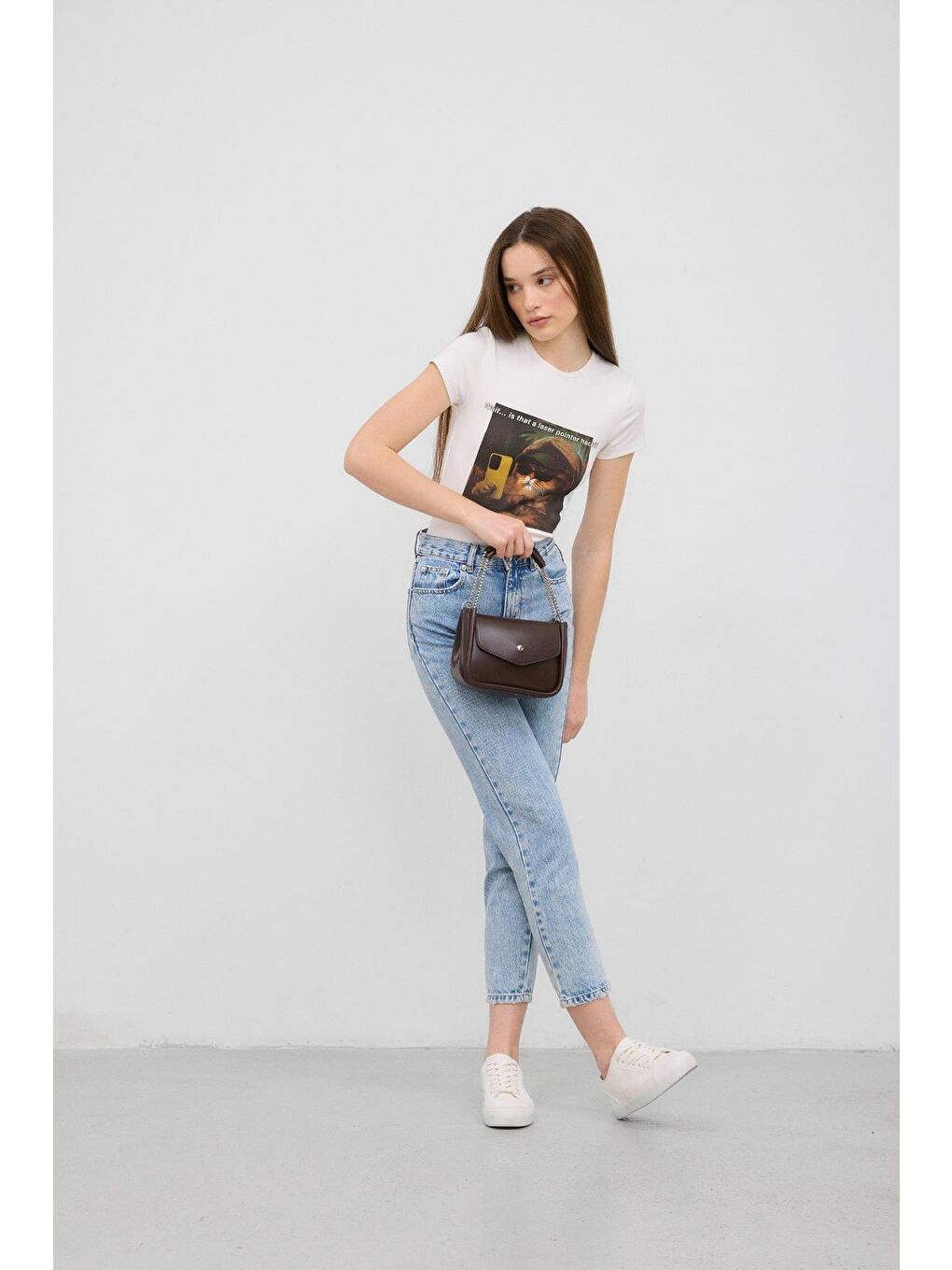 Kahverengi Soshe El Ve Çapraz Çanta Acı Kahve-2