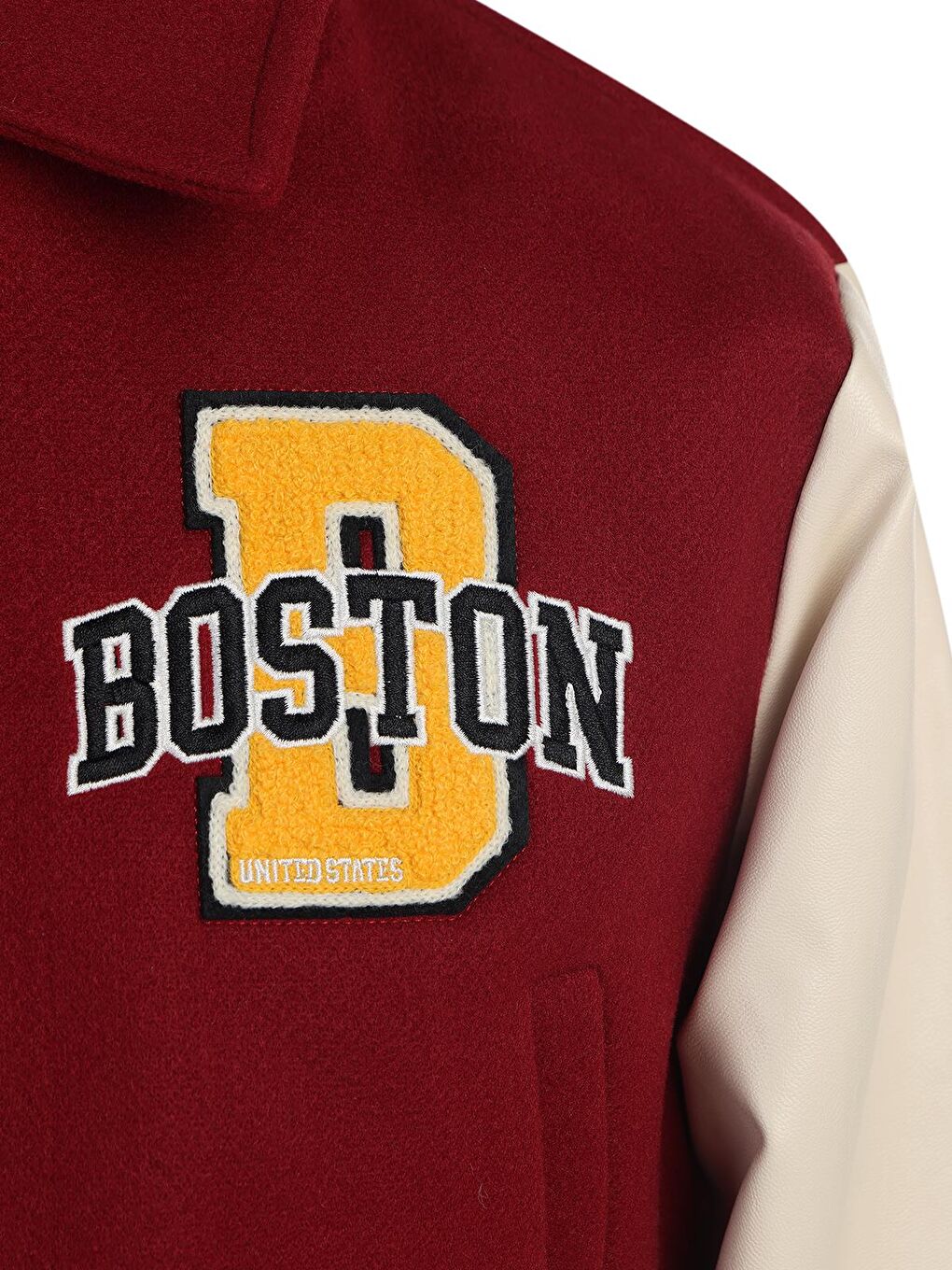 Boys 1986 Dinozor Armalı 6-9 Yaş Ceket - Bordo 8-9 Yaş-3