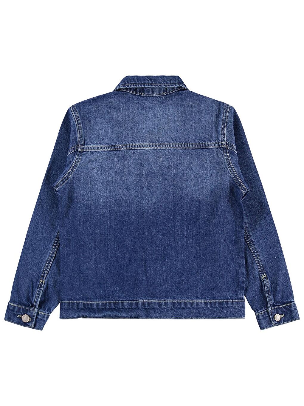 Boys 4 Cepli Basic 10-13 Yaş Ceket - Mavi 12-13 Yaş-1