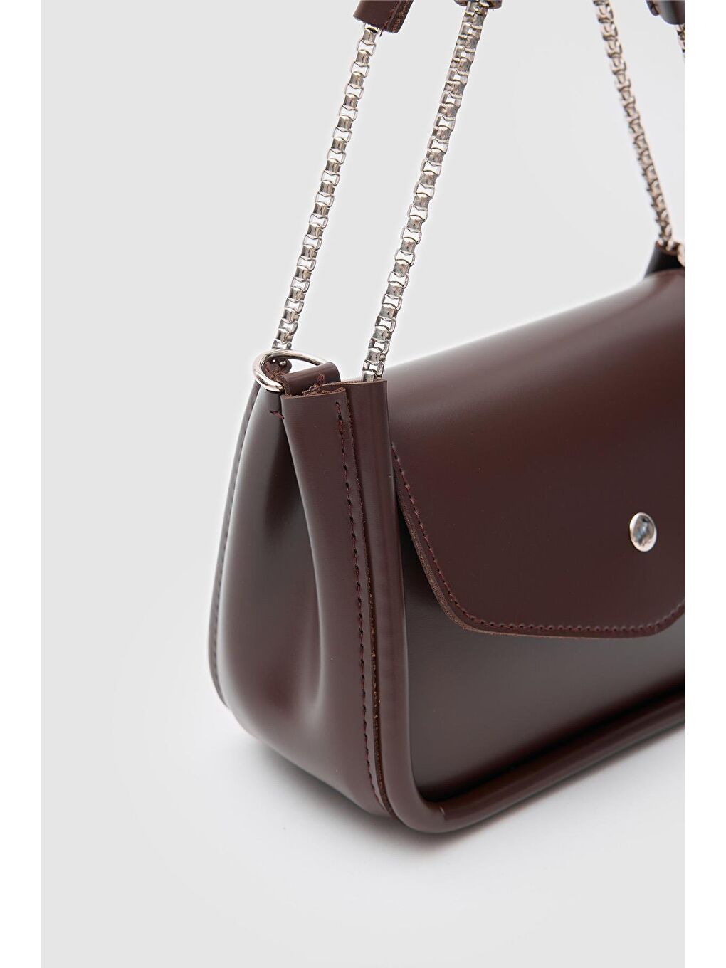 Kahverengi Soshe El Ve Çapraz Çanta Acı Kahve-6