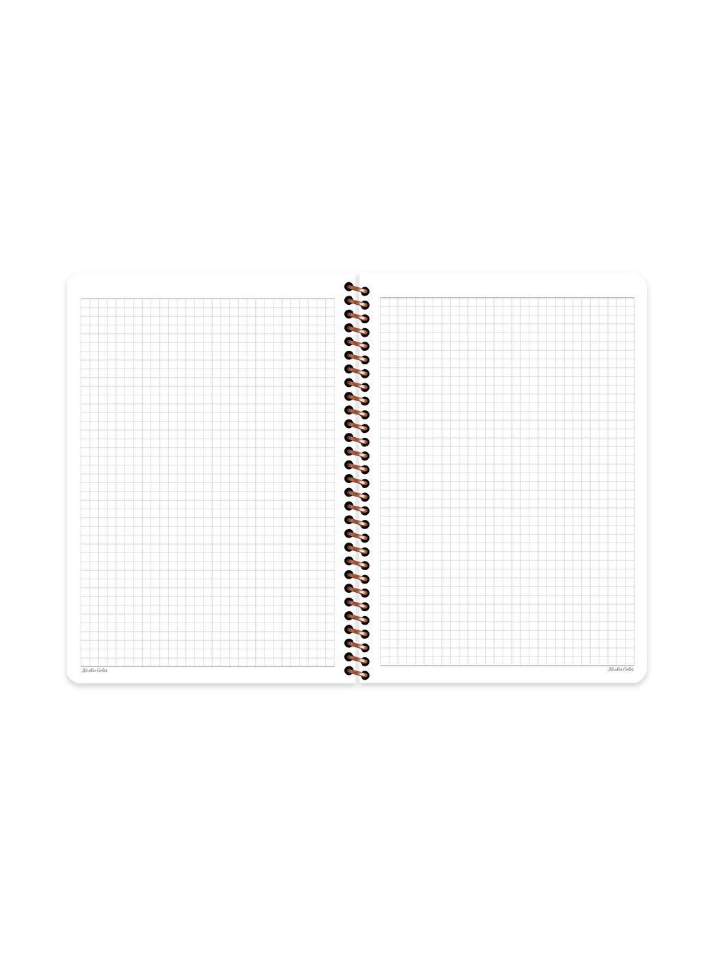 Keskin Color Kareli Spiralli Sert Kapak Defter La Plume Balloon Mavi 20x28 - 1