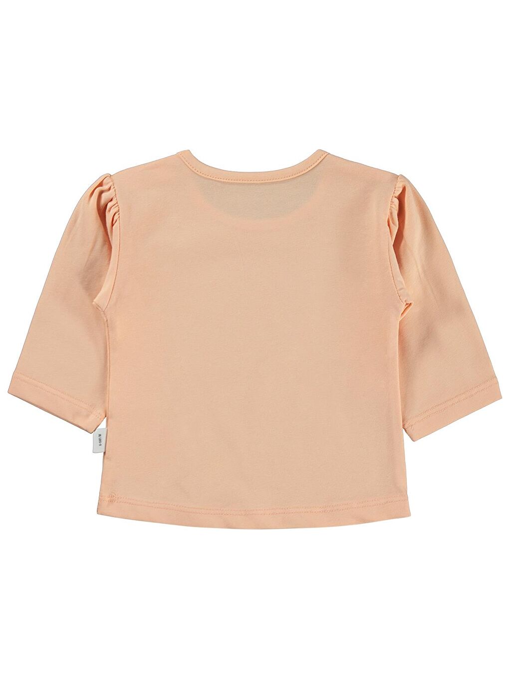 Pembe Baby Düz Basic 6-18 Ay Sweatshirt-1